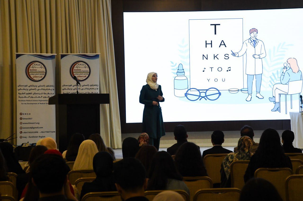 “The Masterpiece of the Human Eye” Seminar by Miss Asmaa Jamal at the 4th K.M.S.O. Festival 1